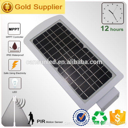 Intelligent control garden light IP65 led 8W solar garden light